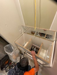 美しいボウルデザインで気品ある優雅な洗面空間　川崎市高津区Y様邸